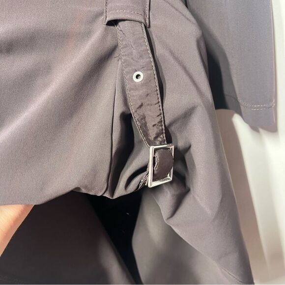 MC Planet by Innate Asymmetrical Lagenlook Long Sleeve Dress in Brown 10 NWOT - Picture 8 of 15